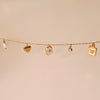 Custom DIY gold charm necklace, waterproof dainty pendants necklace, 18k gold charm necklace, build your own necklace, gift f