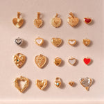 18K Gold Heart Pendant Necklace, Waterproof Tarnish Resistant Necklace, Love Necklace, Dainty Necklace, Gold Jewelry, gift for her