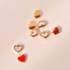 18K Gold Heart Pendant Necklace, Waterproof Tarnish Resistant Necklace, Love Necklace, Dainty Necklace, Gold Jewelry, gift fo