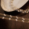 Genuine Gemstone Beaded Necklace, Beads freshwater pearl choker, 18k gold beaded necklace, Crystal Beads, Cats Eye Beads, Gift for her